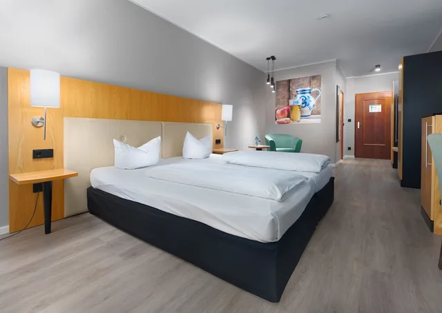 غرفة سوبيريور بسرير كوين، Hotel Egelsbach Frankfurt 1/10