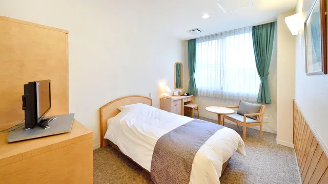 غرفة غربية مفردة بإطلالة على الجبل، KOKUMIN SYUKUSYA HOTEL TAKACHIHO 1/1