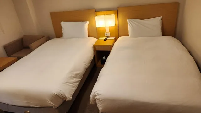 Economy, Twin Beds, No Window، Tower Hill Hotel 2/2