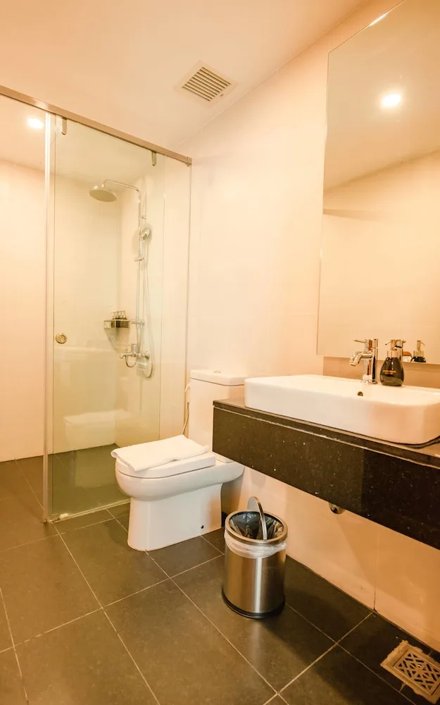 استوديو بسرير كوين بإطلالة على المدينة، Maple Hotel Apartment 6/6