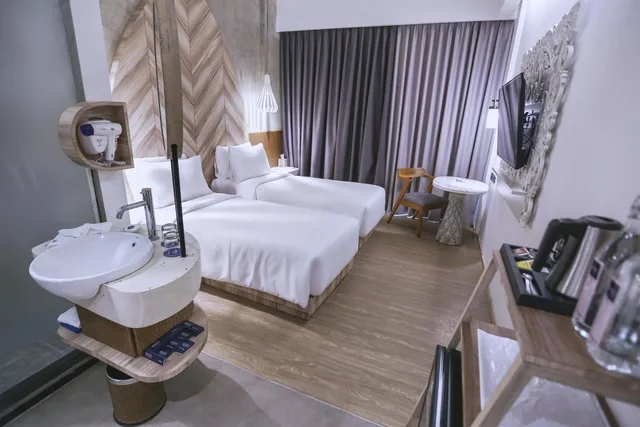 غرفة ديلوكس بسريرين منفصلين، Marc Hotel Gili Trawangan 6/6