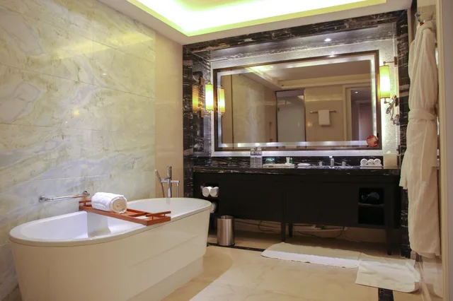 جناح ديلوكس بإطلالة على المدينة بغرفة نوم واحدة، The Westin Qingdao 4/4