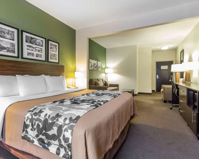 جناح بسرير كينج لذوي الإعاقة، Sleep Inn & Suites Middlesboro 1/1