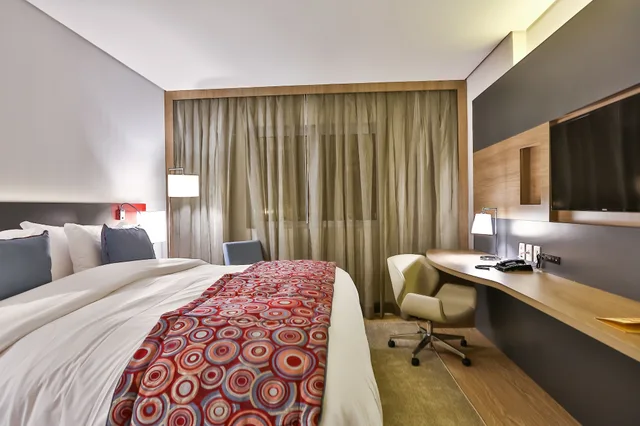 غرفة ديلوكس بسرير كينج، Hilton Garden Inn Santo Andre 2/3