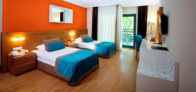 غرفة بسرير مزدوج أو سريرين منفصلين، Limak Limra Hotel & Resort 4/5