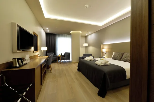غرفة بريميوم بسرير كينج بإطلالة على المدينة للمدخنين، Holiday Inn Bursa - City Centre 3/7