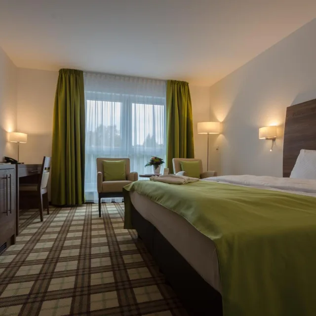 غرفة ديلوكس بسرير كينج، Hotel Fortuna 4/10