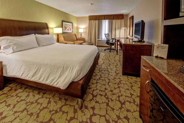 غرفة بريميوم بسرير كينج لذوي الإعاقة، Hilton Garden Inn Minneapolis Eden Prairie 1/1