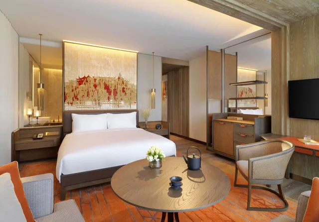 غرفة غراند كلوب ديلوكس بسرير كينج، Grand Hyatt Xi an 3/5