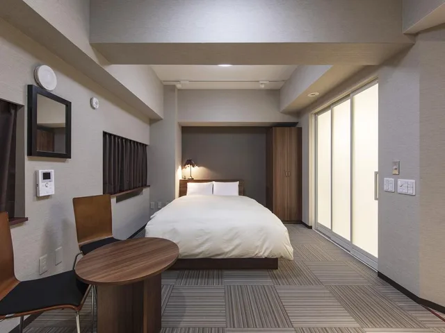 غرفة بسرير مزدوج لذوي الإعاقة، Koraku Garden Hotel 2/2