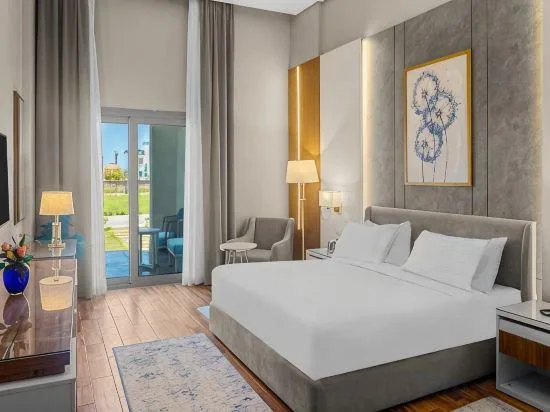 شقة بسريرين منفصلين بغرفتي نوم، Gewan Palace Resort New Alamein 1/2