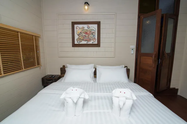 جناح ديلوكس بسرير كينج، Capital O 1001 Suankaew Art Cottage 2/4