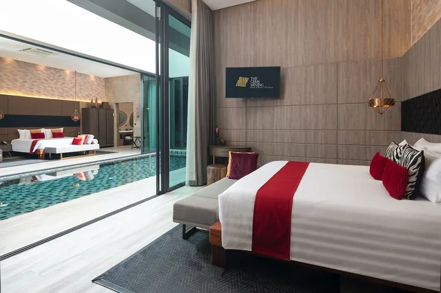 3 Bedrooms, Ruby, Pool, Villa, Twin Beds, 2 King Beds، The Gems Mining Pool Villas Pattaya 3/9