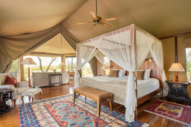 Honeymoon, Tent, Suite, OLARE MARA KEMPINSKI MASAI MARA 5/7