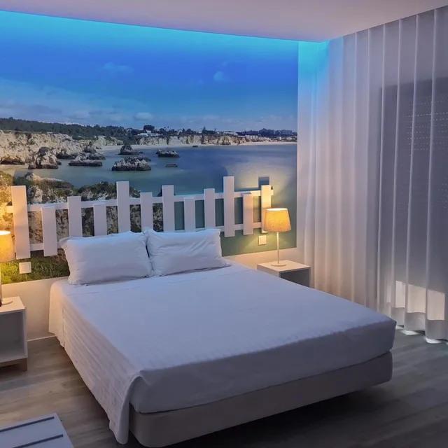 غرفة ديلوكس بسرير مزدوج بشرفة، Hotel Alcaide 3/8