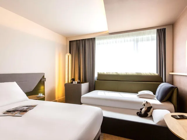 غرفة سوبيريور بسرير مزدوج مع أريكة، Novotel Nancy 6/10