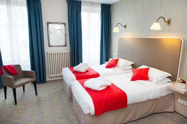 Superior, Twin Beds, Best Western Hotel De France 4/8