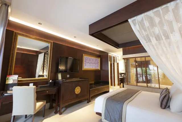 Santrian, Deluxe, Queen Bed، Puri Santrian 3/4