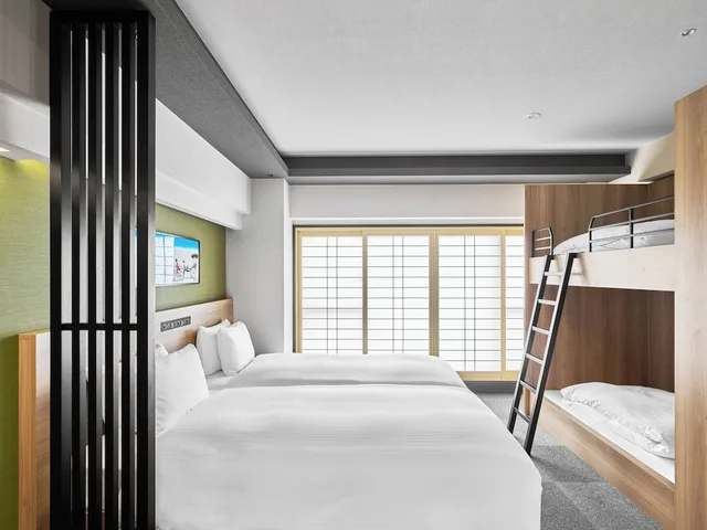 Family, Apartment, Twin Beds, Bunk Bed, Train View، Mimaru Kyoto Station 7/10