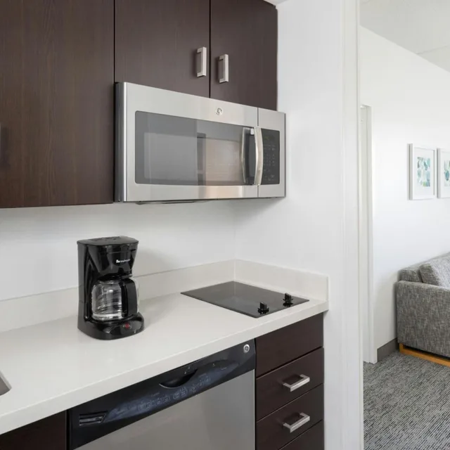 جناح بسرير كينج بغرفة نوم واحدة مع أريكة لذوي الإعاقة، TOWNEPLACE SUITES LATHAM ALBANY AIRPORT 10/10