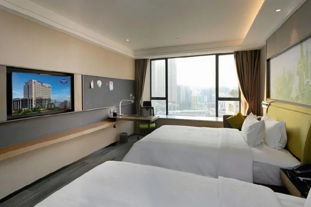 غرفة سوبيريور بسريرين منفصلين، Hampton by Hilton (Guangzhou Baiyun Avenue North) 1/1