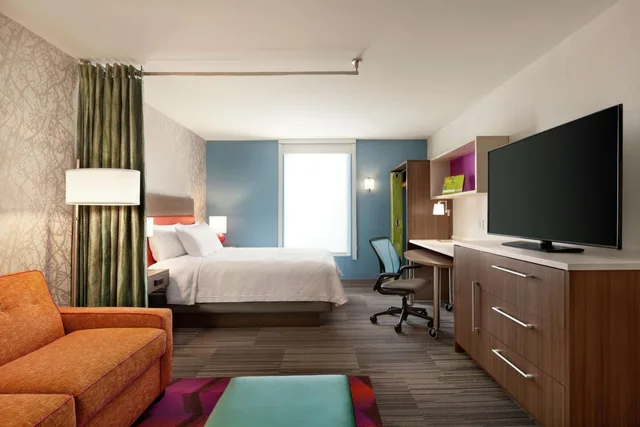 استوديو بسرير كوين مع أريكة، Home2 Suites by Hilton Silver Spring 3/6