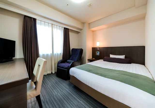 غرفة مفردة بسرير مزدوج للمدخنين، Daiwa Roynet Hotel Kawasaki 3/7