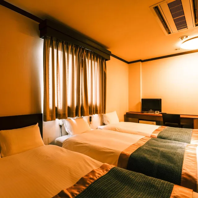 غرفة قياسية ثلاثية، Hotel Area One Takamatsu 1/4