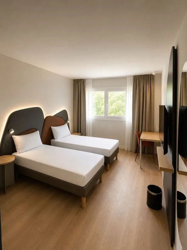 غرفة قياسية بسريرين منفصلين، ibis Styles Zumaia Zestoa 1/7