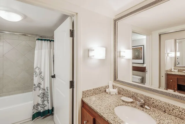 استوديو بسرير كينج مع أريكة، Residence Inn Orlando Airport 4/6