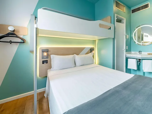 غرفة سوبيريور ثلاثية، Ibis Budget Sao Paulo Jardins 4/7