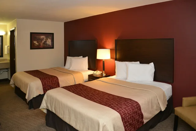 غرفة ديلوكس بسريرين كوين، Red Roof Inn Cookeville - Tennessee Tech 1/5