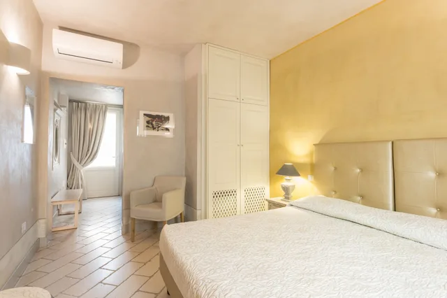 غرفة بسريرين منفصلين مع أريكة في الملحق، Maison Tresnuraghes 1/10