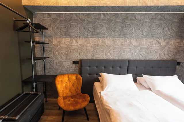 غرفة بسريرين منفصلين بحمام خاص، Centrum Hotel 6/10