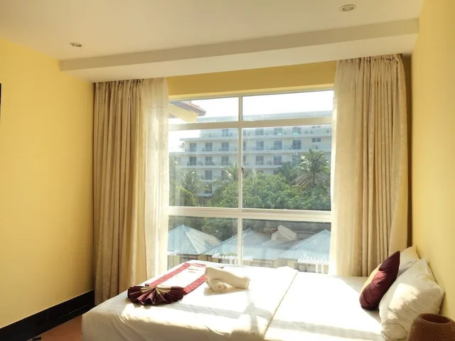 غرفة سوبيريور بسريرين كوين بإطلالة على الحديقة، Thai Hoa Resort 8/10
