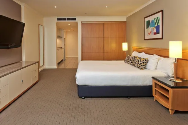 استوديو بسرير كينج، Rydges Darling Square Apartment Hotel 1/4
