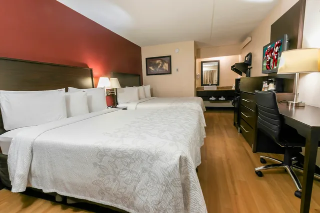 غرفة ديلوكس بسريرين مزدوجين، Red Roof Inn Plus Washington Dc - Alexandria 2/6