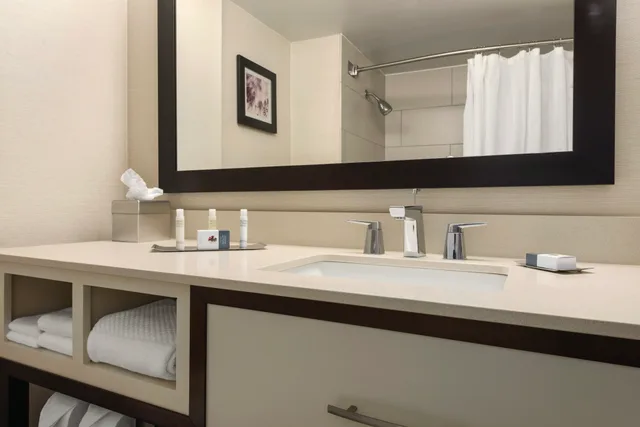 غرفة بسرير كينج مع أريكة، Doubletree By Hilton Milwaukee 2/2