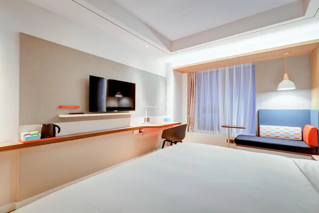 غرفة قياسية بسريرين كوين، Holiday Inn Express Xi'an Bell Tower 4/7