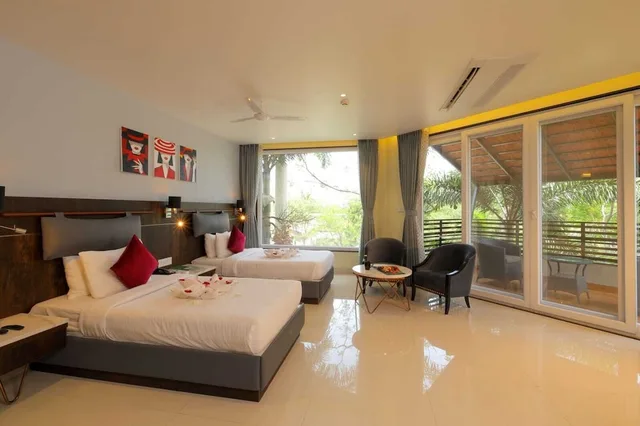 غرفة سوبيريور بسرير فردي، Pragati Resorts 1/2