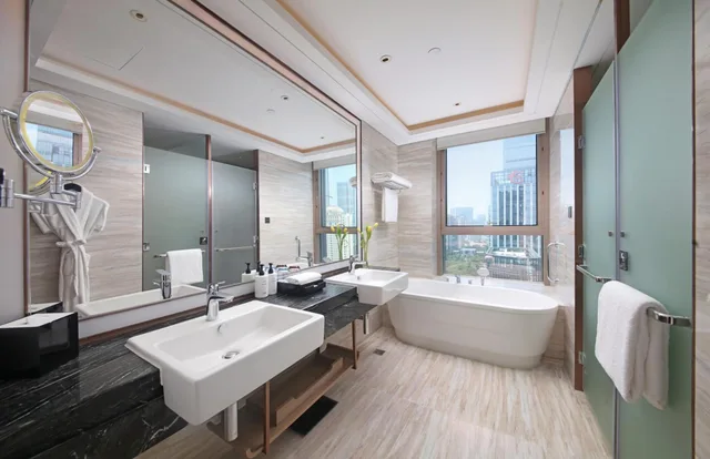 غرفة بسريرين منفصلين، Intercontinental Hotels Xiamen 3/3