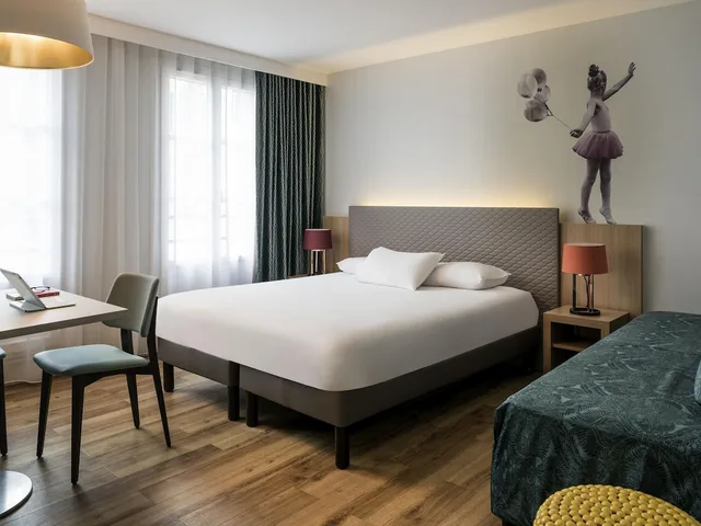 استوديو بسرير مزدوج أو سريرين منفصلين، Adagio Paris Montmartre 3/4