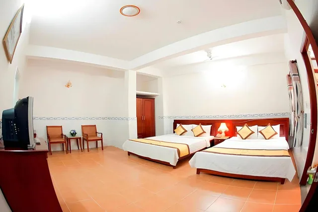 غرفة سوبيريور بسريرين كوين، Hung Anh Hotel 9/10