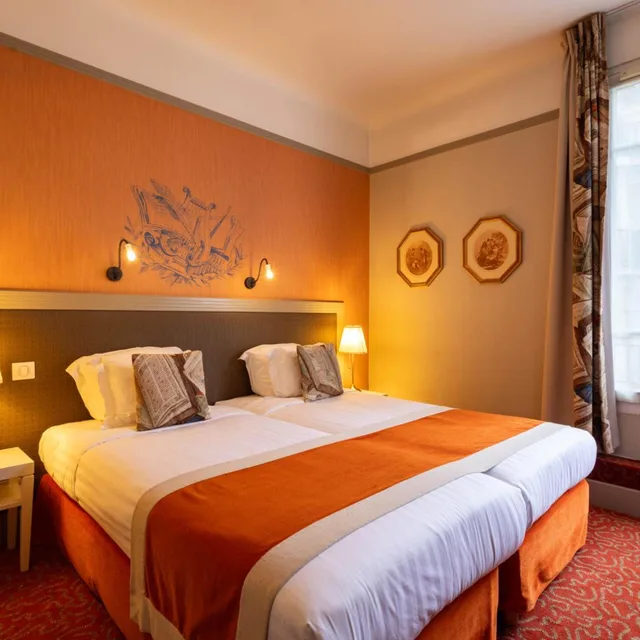 غرفة تقليدية بسرير مزدوج أو سريرين منفصلين، Hotel Residence Foch 7/10