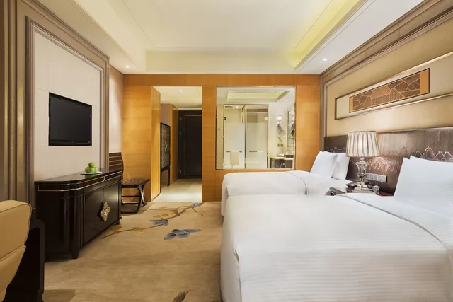 غرفة ديلوكس بسريرين منفصلين، Wanda Realm Harbin 1/3