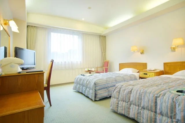 غرفة بسريرين منفصلين، New Royal Hotel Shimanto 1/1