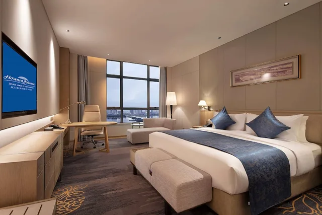 غرفة بسرير كينج، Howard Johnson by Wyndham Jimei Lake Plaza Xiamen 1/6