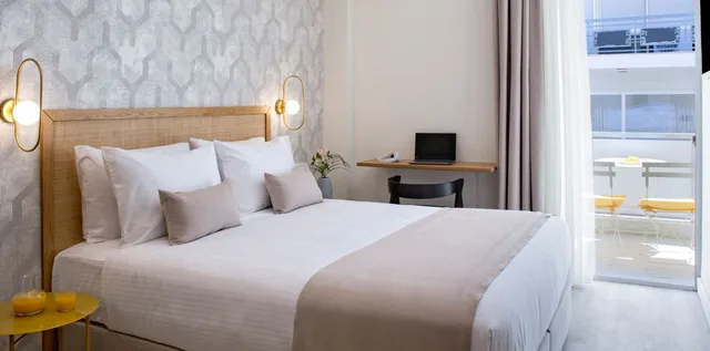 غرفة اقتصادية بسرير مزدوج بشرفة، Hypnos Inn Athens Hotel 5/9