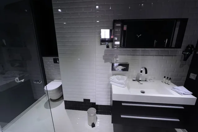 غرفة كومفورت بسرير مزدوج، Art Hotel Rochecorbon 3/7
