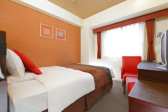 غرفة مفردة بسرير مزدوج، Hotel Mystays Fukuoka Tenjin Minami 1/3